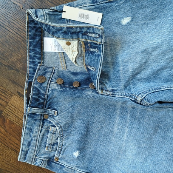 Banana Republic Distressed Crop Jeans Size 24 - Picture 4 of 9